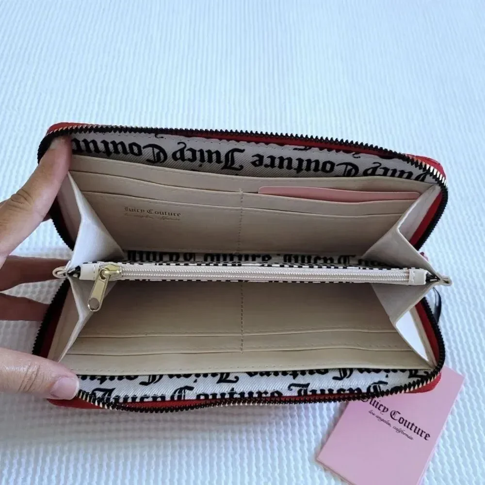 Juicy🍊 Couture Lipstick💄 Red♥️ Heart and Soul Wallet - NWT
